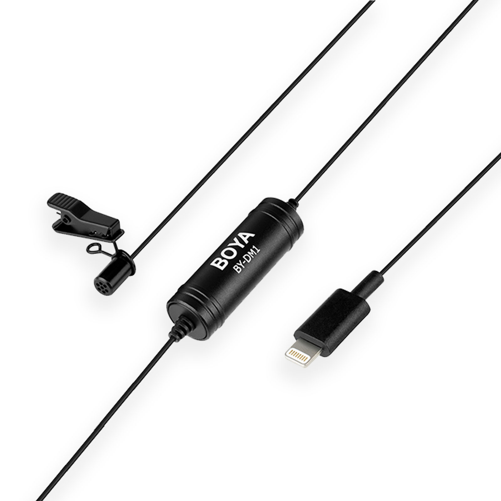 Boya DM1 Digital Lavalier Microphone with Lightning Connector for iPhone BOYA