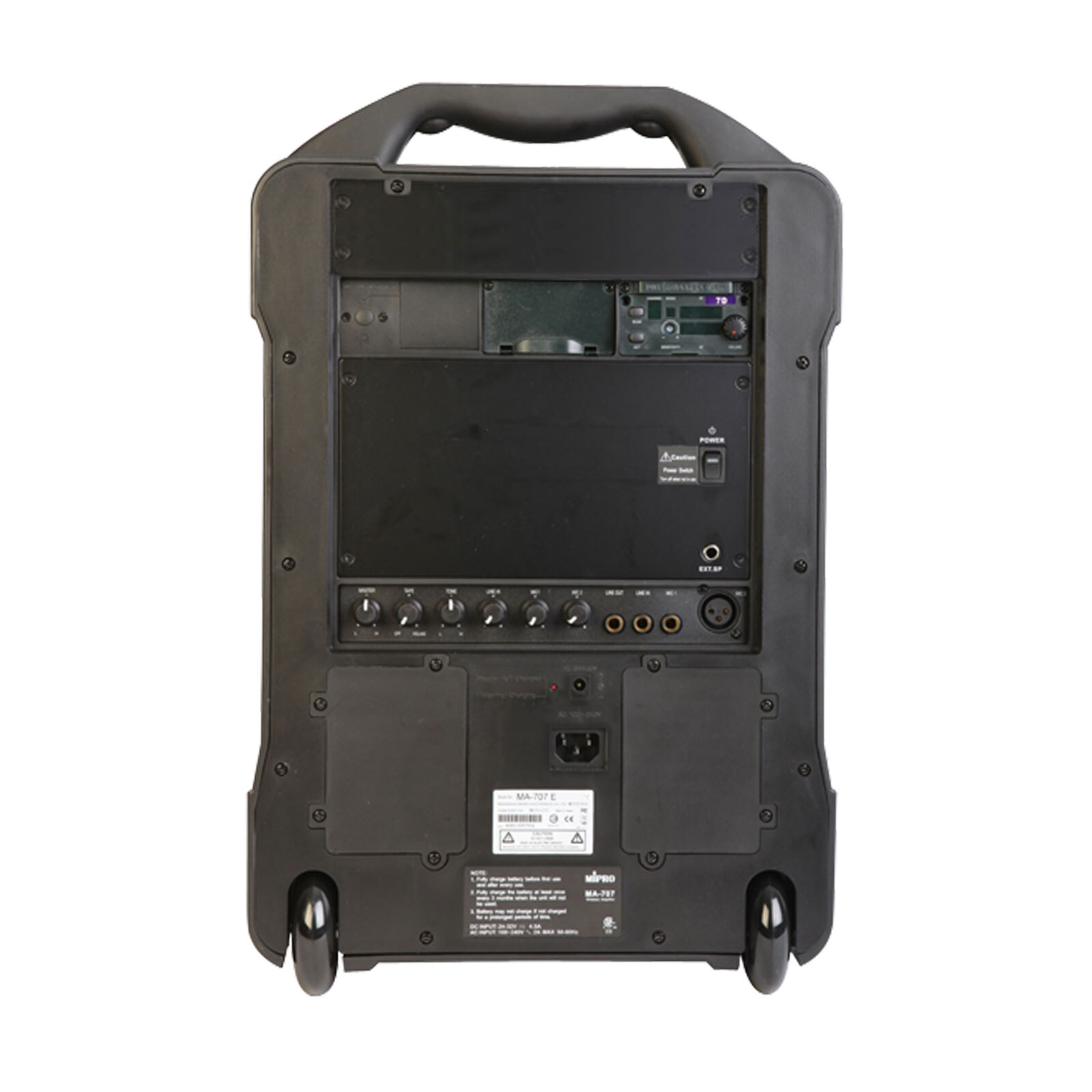 Mipro MA707 70W Portable Battery PA System, Bodypack Transmitter