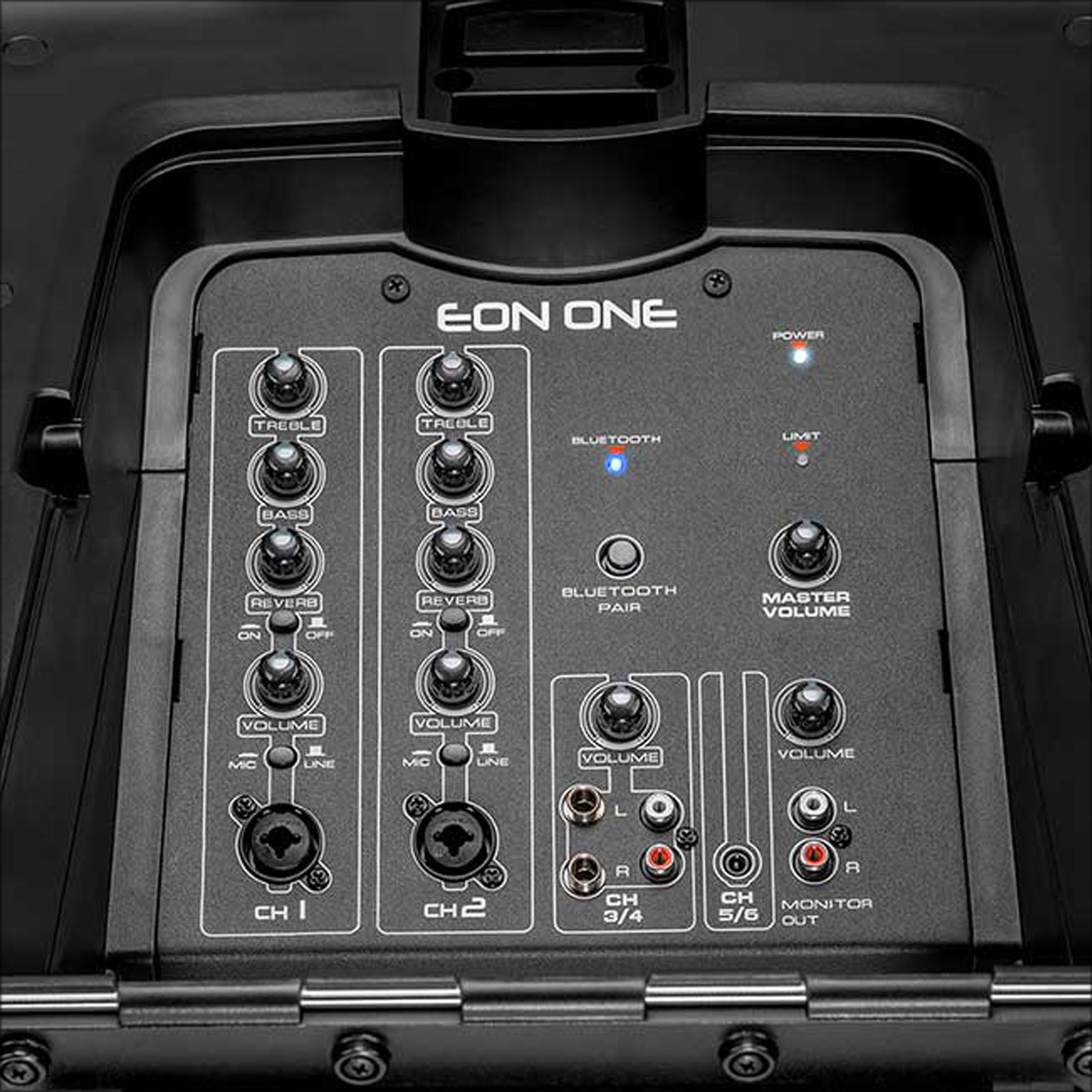 JBL EON ONE AllinOne Linear Array Portable PA System with 6Channel Mixer