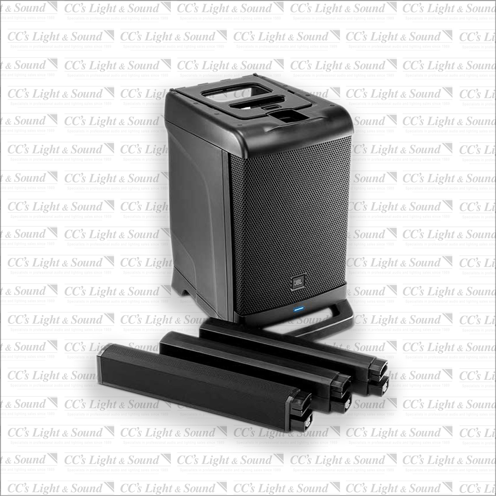 JBL EON ONE AllinOne Linear Array Portable PA System with 6Channel Mixer