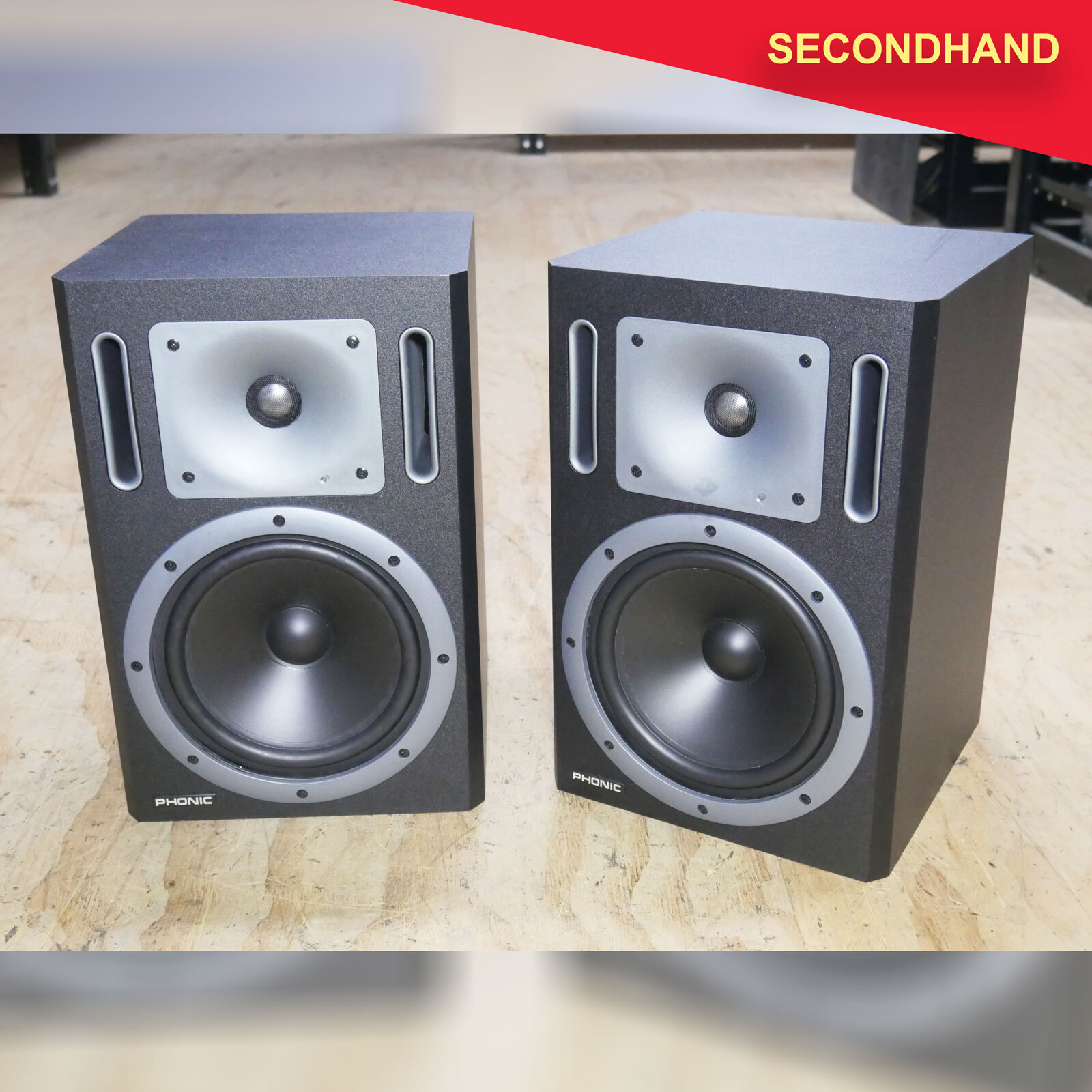 phonic studio monitors