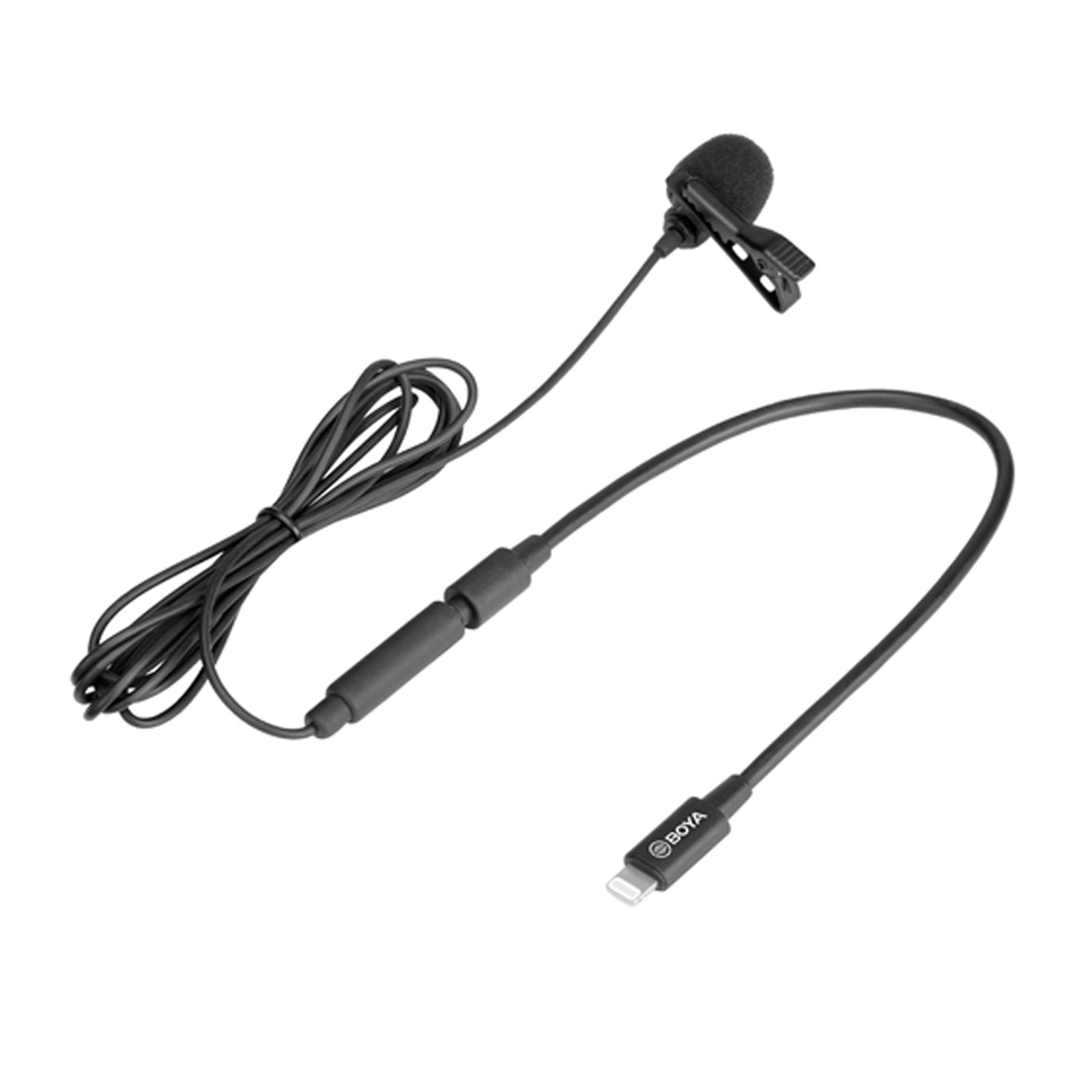 Lavalier Lapel Microphone with Lightning Adapter 