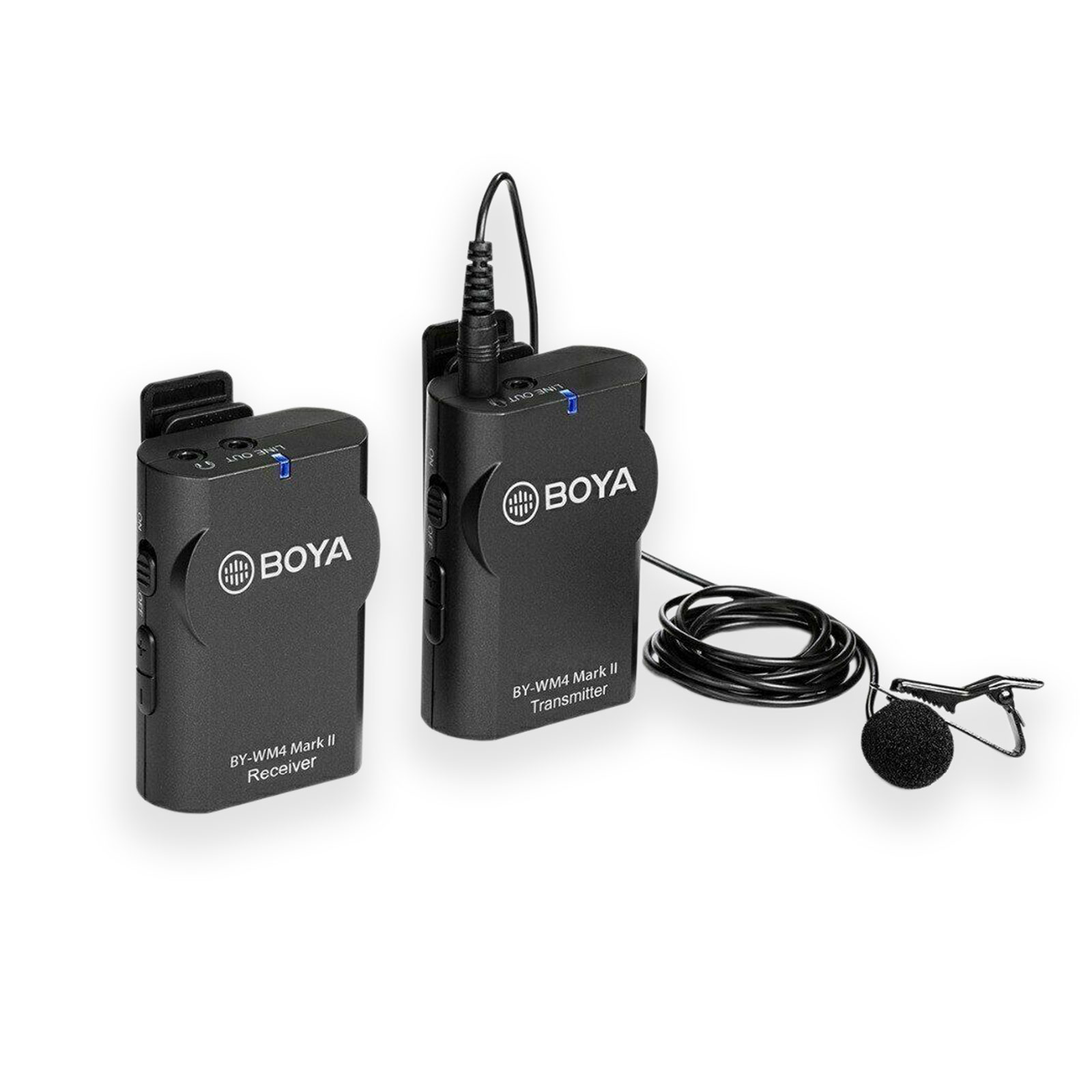 Boya WM4 MK2 Wireless Camera Microphone System with Lapel Microphone BOYA