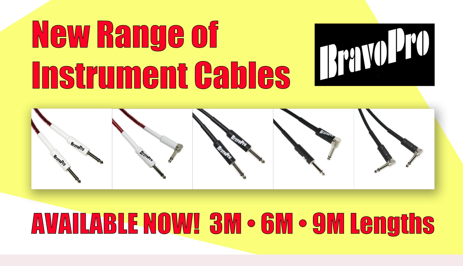 New Range of Instrument Cables