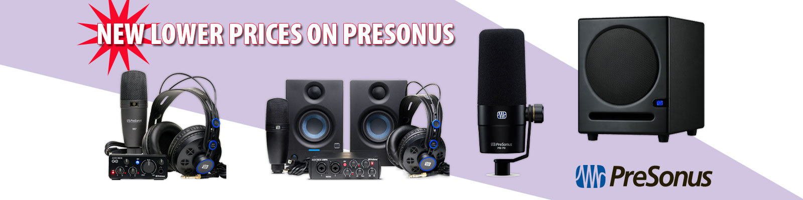 Lower Prices on Presonus