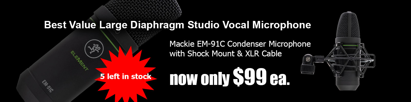 Mackie EM-91C