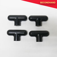 Set-of-4 Coemar Lock Off Knob with M12 Socket (secondhand)