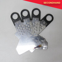 Set of 4 Shutter Blades 132mm x 100mm  I  (secondhand)
