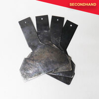 Set of 4 Shutter Blades 105mm x 95mm  L  (secondhand)