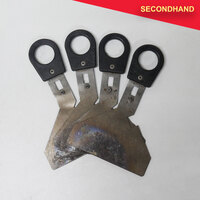 Set of 4 Shutter Blades 105mm x 92mm  N  (secondhand)