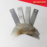 Set of 4 Shutter Blades 95mm x 94mm  T  (secondhand)