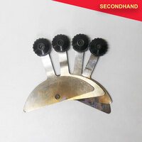 Set of 4 Shutter Blades 80mm x 101mm  U  (secondhand)
