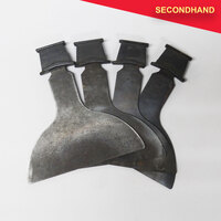 Set of 4 Shutter Blades 100mm x 96mm  Y  (secondhand)