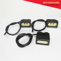 Set of 3 Par 56/64 Lamp Base with Par Safe & 400mm tails  (secondhand)