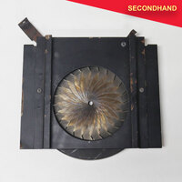 Iris Diaphragm Assembly OD: 183mm Gate: 105mm Open: 85mm (A) (secondhand)