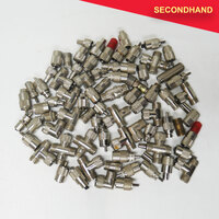 Qty of Assorted PL-259-style Coaxial Connectors & Adaptors (secondhand)