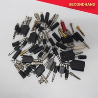 Lot-of Assorted Audio & Connection Adaptors [B]  (secondhand)