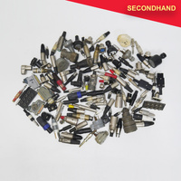 Quantity of Assorted Used Connectors & Parts  [A]  (secondhand)
