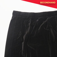 2M x 1.5M Black Velvetine Stage Skirt (secondhand)