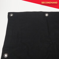 2.4M x 0.6M Black Wool Border (secondhand)