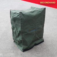 Green Canvas Cover - Approximately 800 x 600 x 1100mm  (secondhand)
