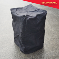 Black Plastic Cover - Approximately 450 x 450 x 760mm  (secondhand)