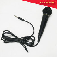 Pro 2 DM-210 Dynamic Mic with Switch & Attached 2.5m Cable - 6.35mm Jack Connection (secondhand)