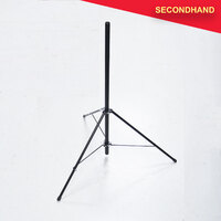 1.2M Folding Tri-Leg Stand with 33mm Tube - Black (secondhand)