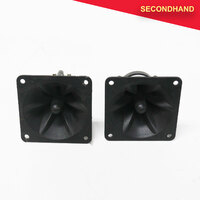Pair of Piezo Tweeters 85mm x 85mm Square Front (secondhand)