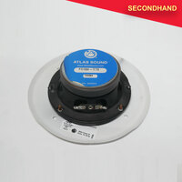 Atlas Sound FC104-T70 8ohm 4" Speaker with White Grille 7.5inch Diameter (secondhand)