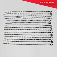 Lot-of-15  Safety Chains - Approximately 600mm  (secondhand)