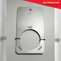 Gobo Holder 108mm gate for A size gobo - IA: 80mm x4  (secondhand)