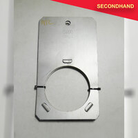 Gobo Holder 108mm gate for A size gobo - IA: 80mm x2  (secondhand)