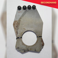 Gobo Holder 118mm gate for B size gobo - IA: 69mm x4  (secondhand)
