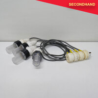 Set of 4 x FL-005 Point Strobes with ES Bases (secondhand)
