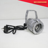 LED Mini Spot Light with 4 x 1W Warm White LED's - Silver (secondhand)