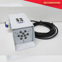 LED Uplighter 9x 1W LED's - 3x Red, 3x Green, 3x Blue with DMX512 Control (secondhand)