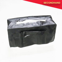 Black Vinyl Amplifier Head Cover with Front Pocket (secondhand)
