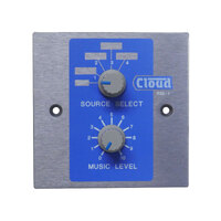 Cloud RSL-1 Remote Source & Level Control Panel 85mm Sqr Plate (secondhand)