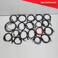 Lot-of-19  3-pin XLR Male-Female Balanced Cables - Approximately 1~2m length [D] (secondhand)