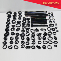 Lot-of-200 Assorted Velcro Ties - Various Styles & Sizes  (secondhand)