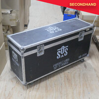 Roadcase Packer with Dividers on Wheels. Inside Foam Requires Replacement (secondhand)