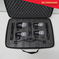 Shure PG 6-piece Drum Microphone Kit in Carry Case (secondhand)