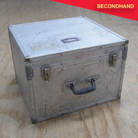 Aluminium Roadcase with Hinged Lid & Partitions (secondhand)