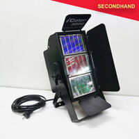iSolution iColor 3000 RGB 3-cell Wash Light with Barndoor DMX512 suits 3 x 500/800w Lamps (secondhand)