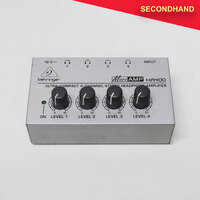 Behringer HA400 Stereo Headphone Amplifier with PSU  (secondhand)