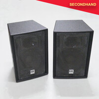 Pair of HK Audio Premium PR:012 Passive Speaker Cabinets 12-inch Woofer & Horn  (secondhand)