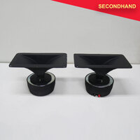 Pair of RCF N480 1" Compression Drivers with Horn Flares (secondhand)