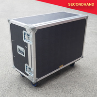 Roadcase on Wheels with Lift-off Lid and 6 Compartments, suit Optoma Projectors (secondhand)