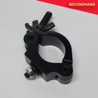Global Truss Slim Type 50mm Half Coupler Black - SWL 300kg (secondhand)